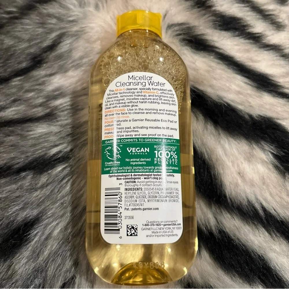Garnier SkinActive Micellar Cleansing Water - Vibrant Yellow